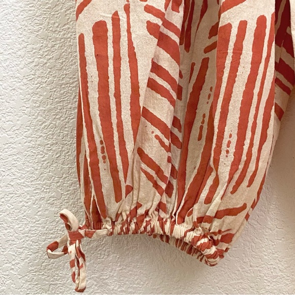 FREE PEOPLE OB969834 Printed Matchmaker Balloon Pants Size S - Picture 10 of 16